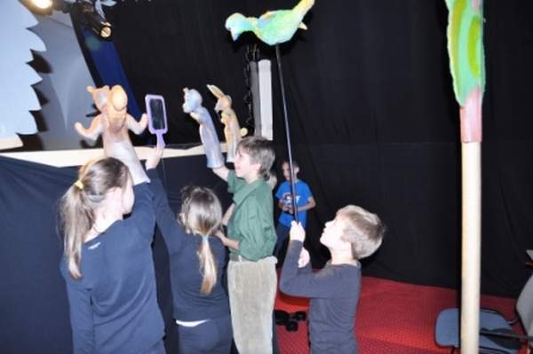 Prva predstava Grajskih harlekinov